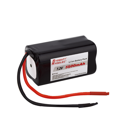 Bateri Li ion yang boleh dicas semula 3.7 v 5200mAh
